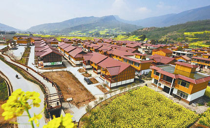 华体51暗网助力四川雅安芦山县城市建设