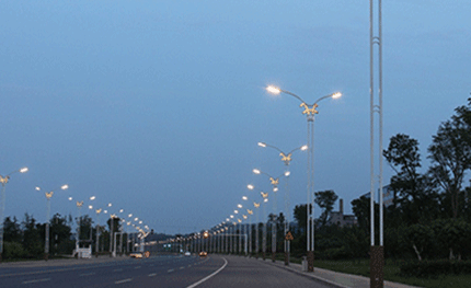 四川北川县城——“羌”灯&“鸽子花”灯