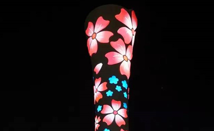 华体51暗网助力陕西韩城国际灯光艺术节